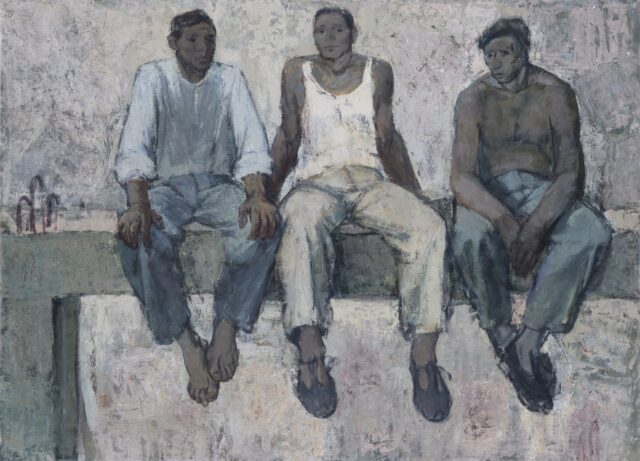 Alexander TERZIEV (1934–2011), Respite, 1966, оil on canvas, 148,5 х 203 сm, Inv. № IV 521